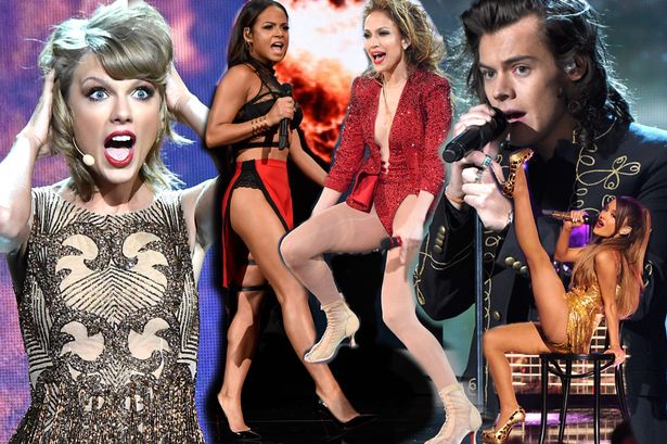 American Music Awards 2014 Ajang `Tebar Pesona` Bintang Pop Dunia 